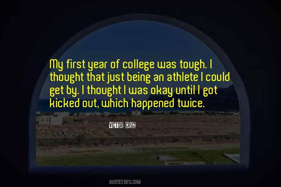Tough Athlete Quotes #870502