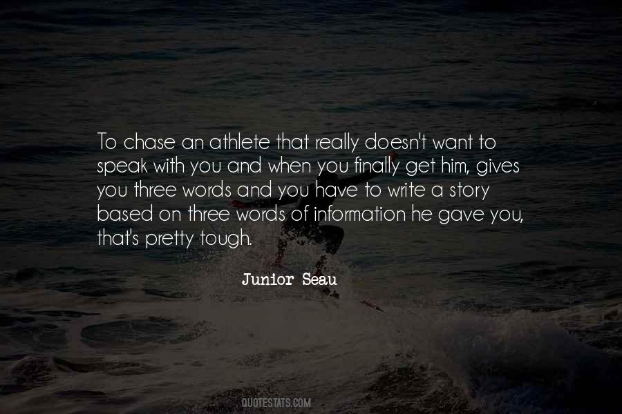 Tough Athlete Quotes #901303
