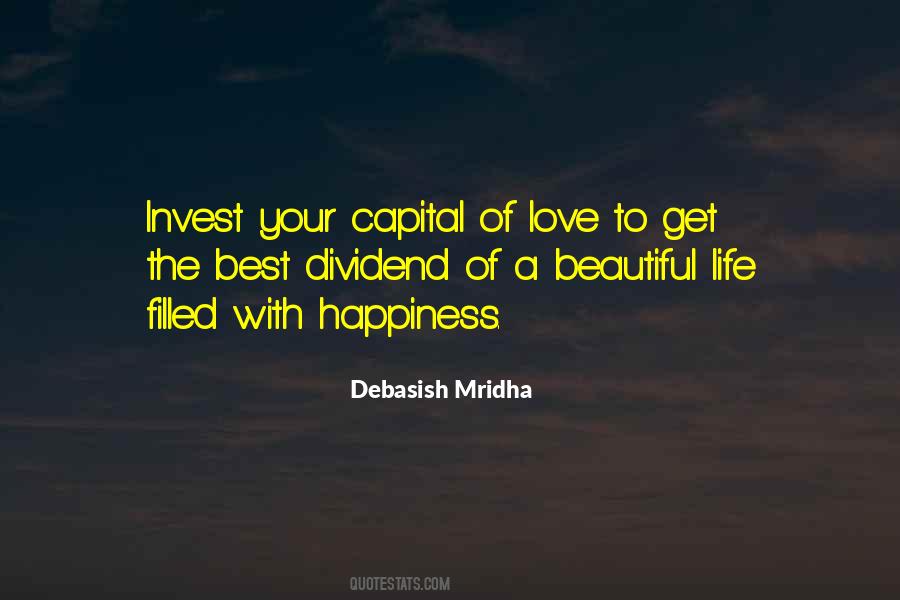 Filled With Happiness Quotes #1839078