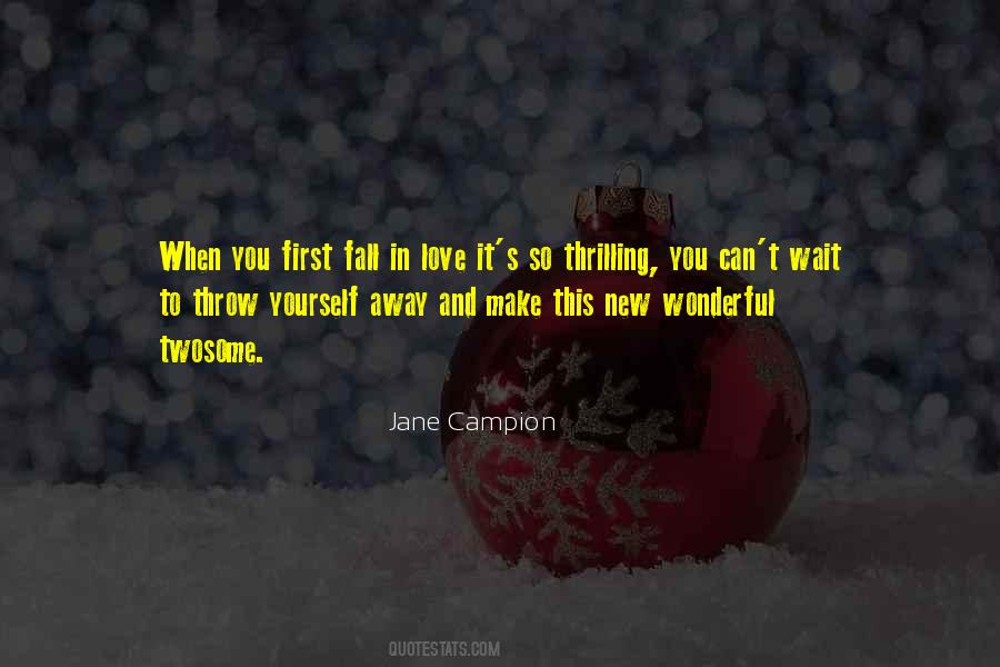 Cant Wait To Fall In Love Quotes #357557