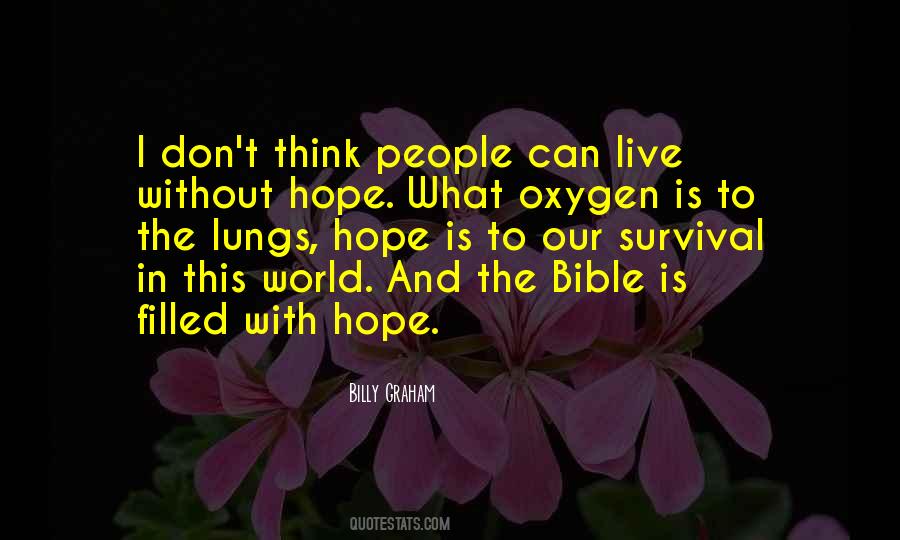 Filled With Hope Quotes #422011