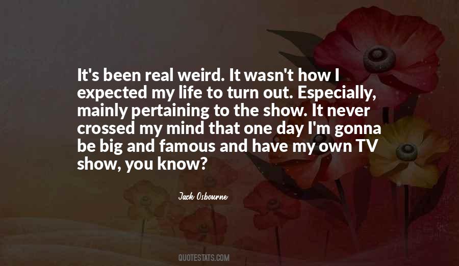 I Never Expected You Quotes #247342