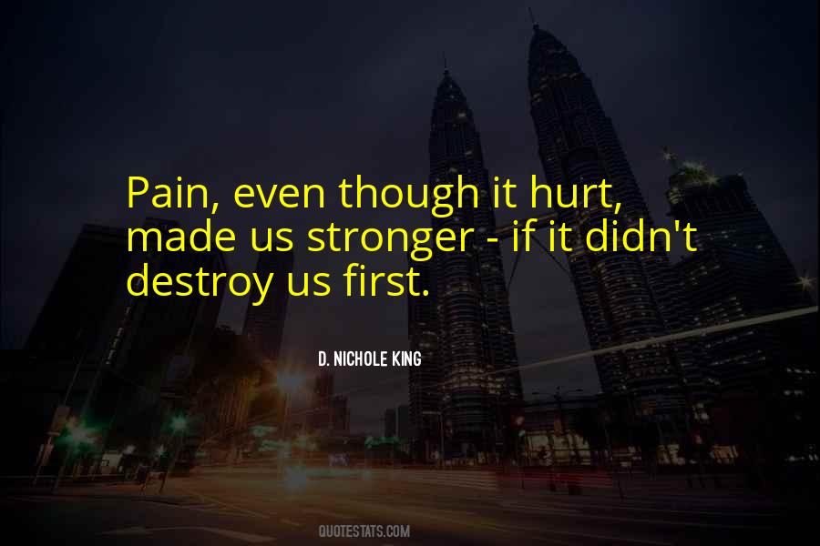 Pain Hurt Quotes #825791