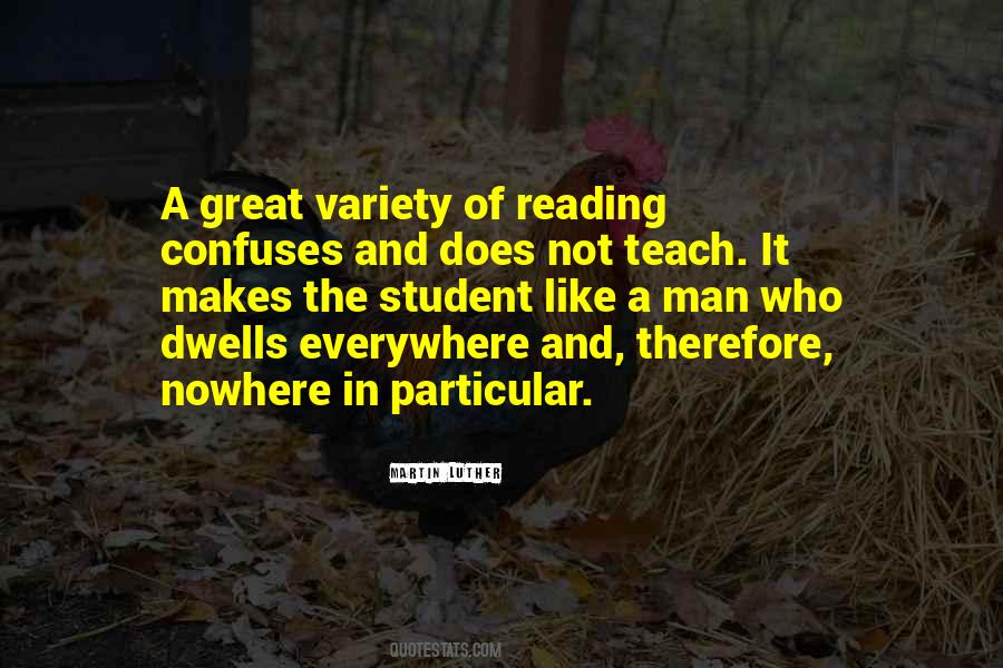 Student Reading Quotes #552681