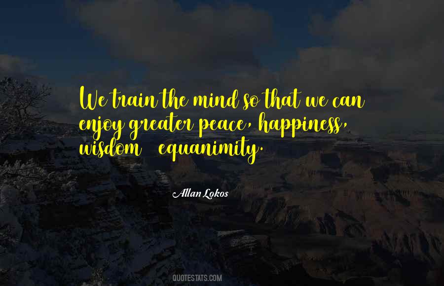 Peace Mind Quotes #135019