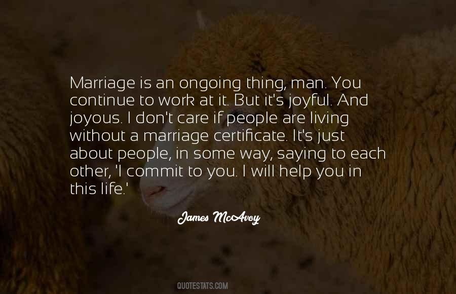 Work On Your Marriage Quotes #269141