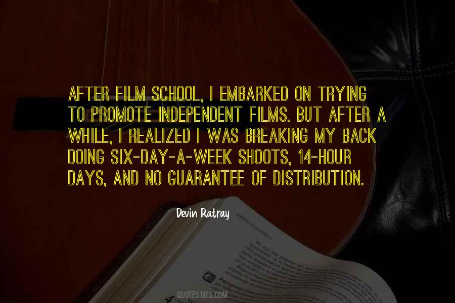 Film Distribution Quotes #1747910
