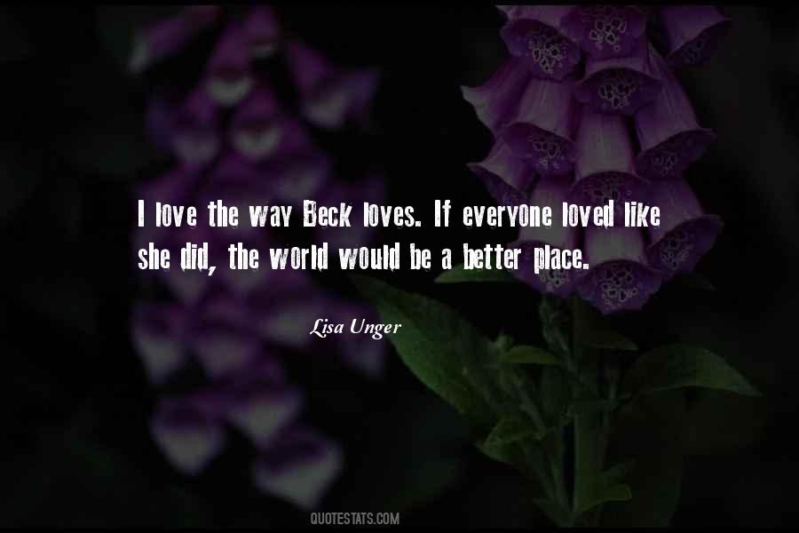 World Would Be A Better Place If Quotes #1506031