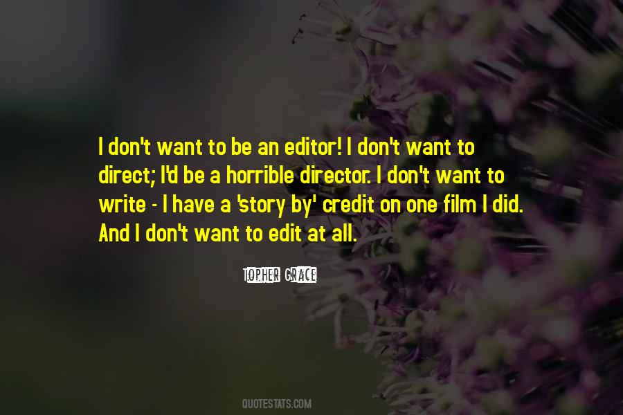 Film Editor Quotes #408248