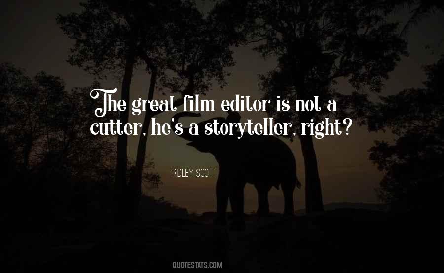 Film Editor Quotes #652783