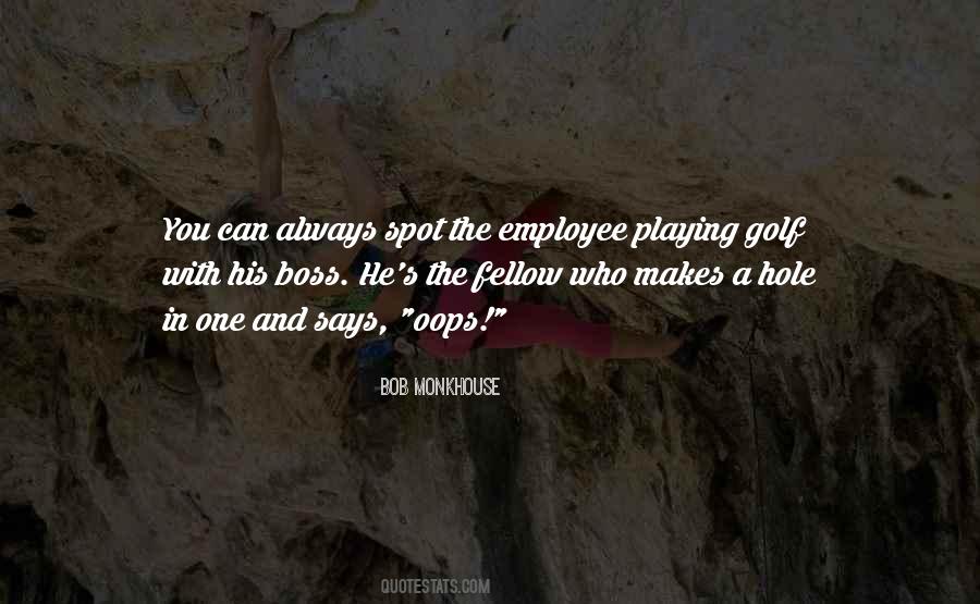 Golf Hole Quotes #1030201