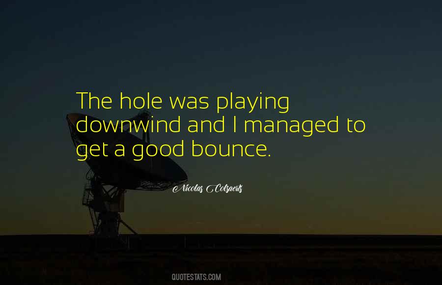 Golf Hole Quotes #1345650