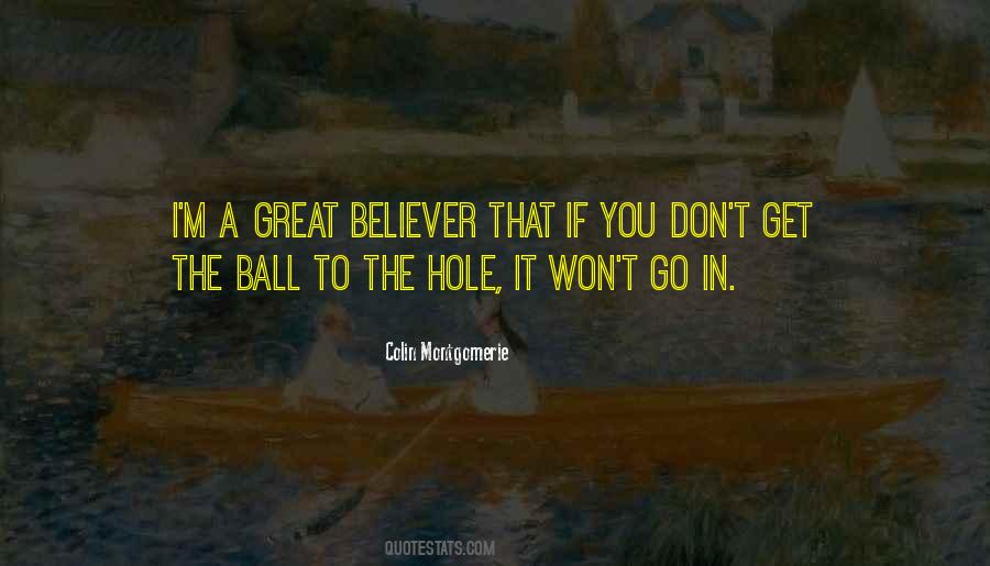 Golf Hole Quotes #1688668