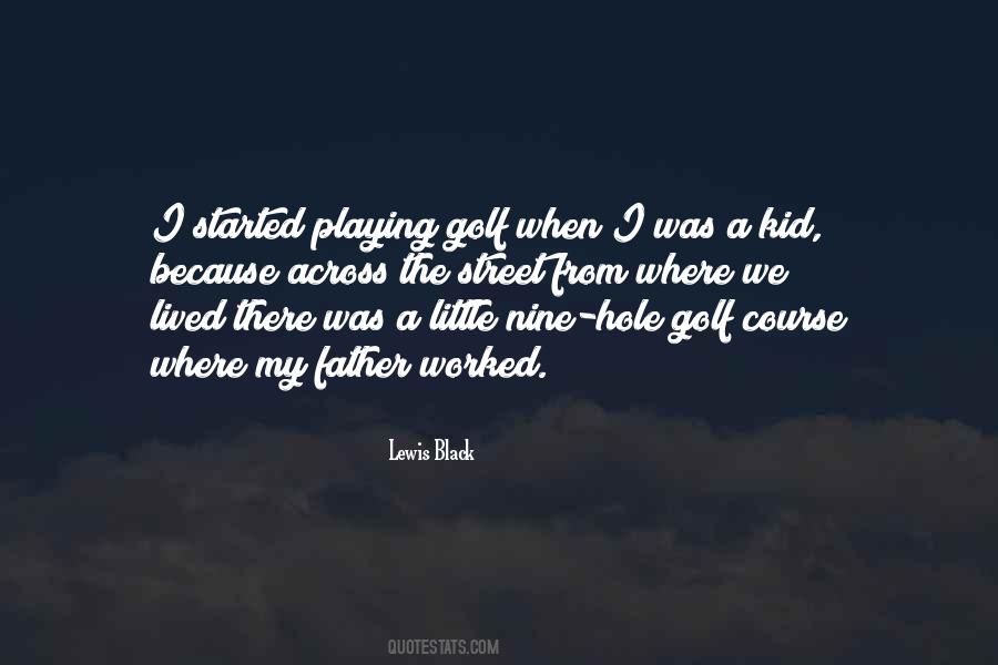 Golf Hole Quotes #716703