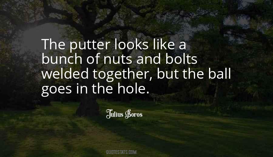 Golf Hole Quotes #957563