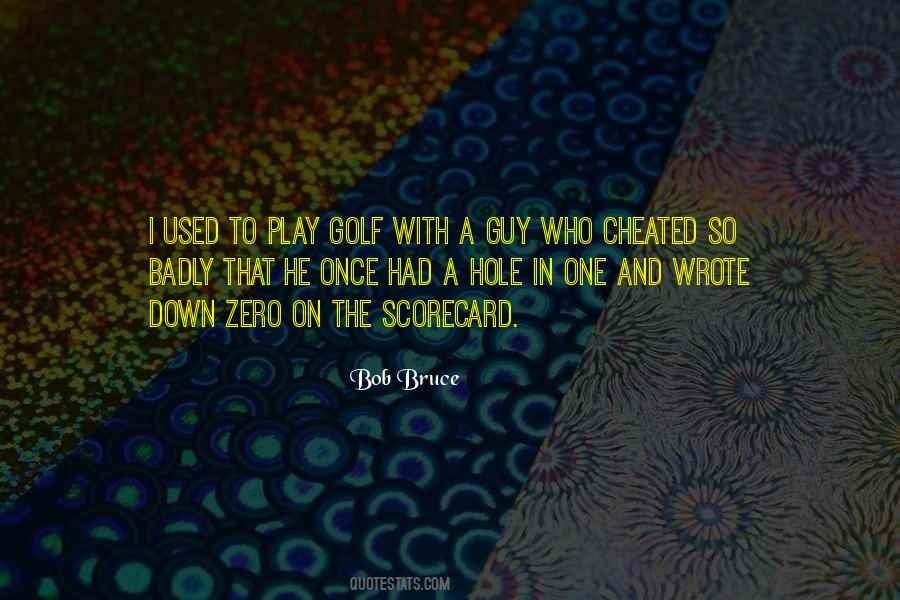 Golf Hole Quotes #987108