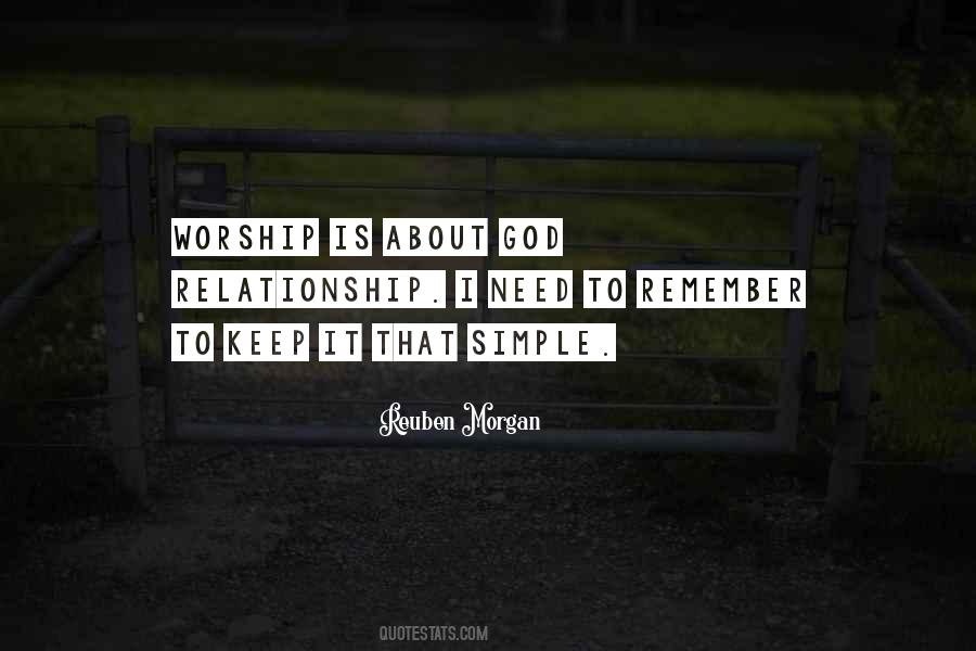 I Worship God Quotes #1480386