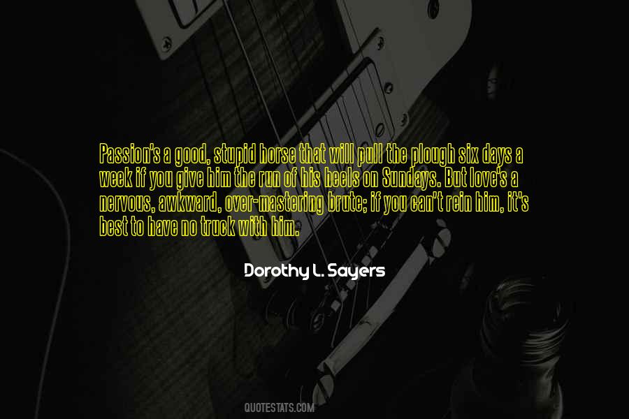 Love A Horse Quotes #566315