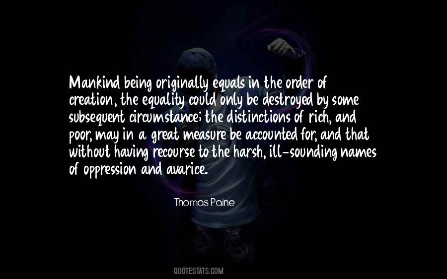 Creation Of Mankind Quotes #251336