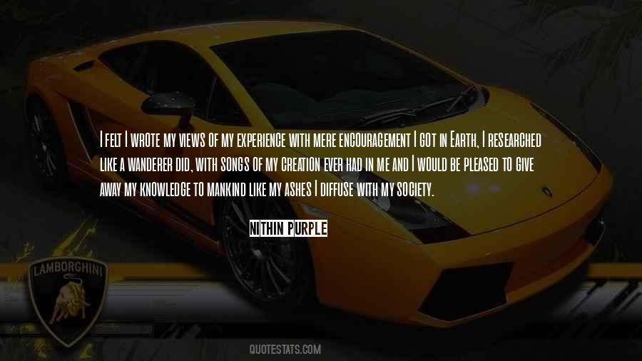 Creation Of Mankind Quotes #370082