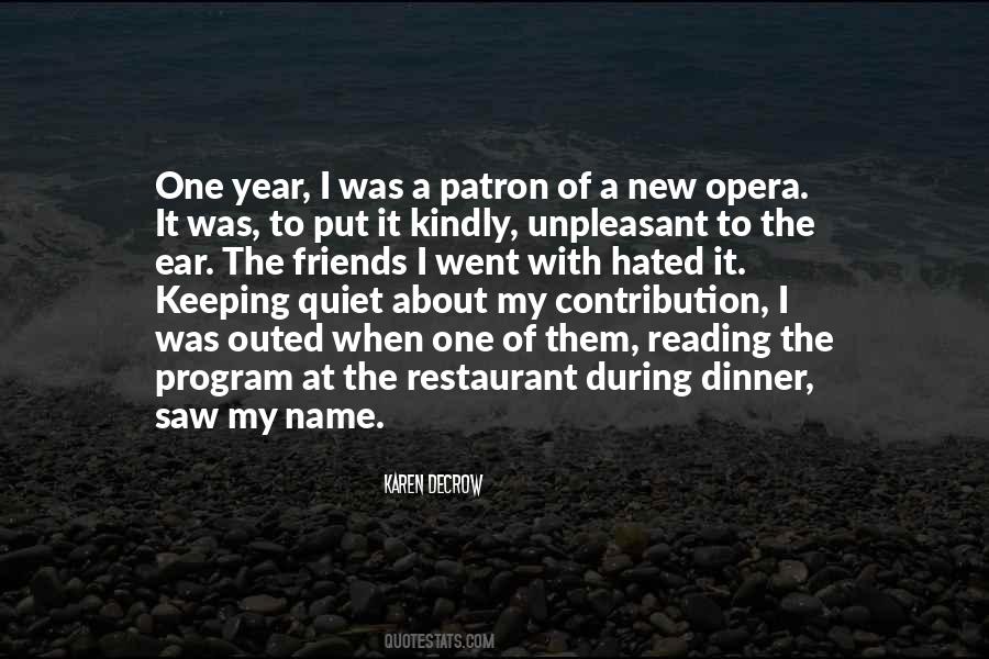 Restaurant Name Quotes #584952