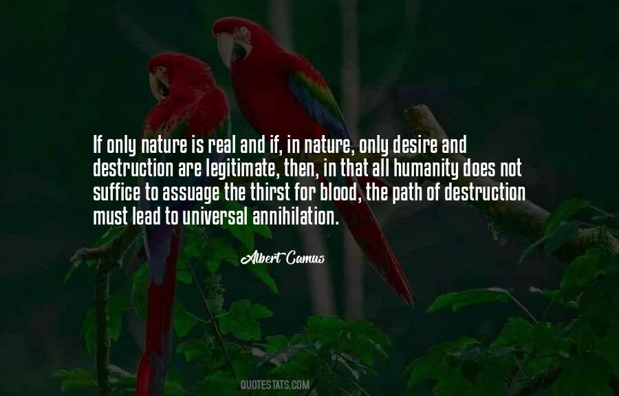 Only Nature Quotes #477572