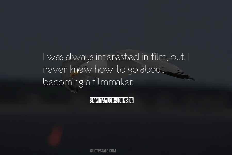 Filmmaker Quotes #1081353