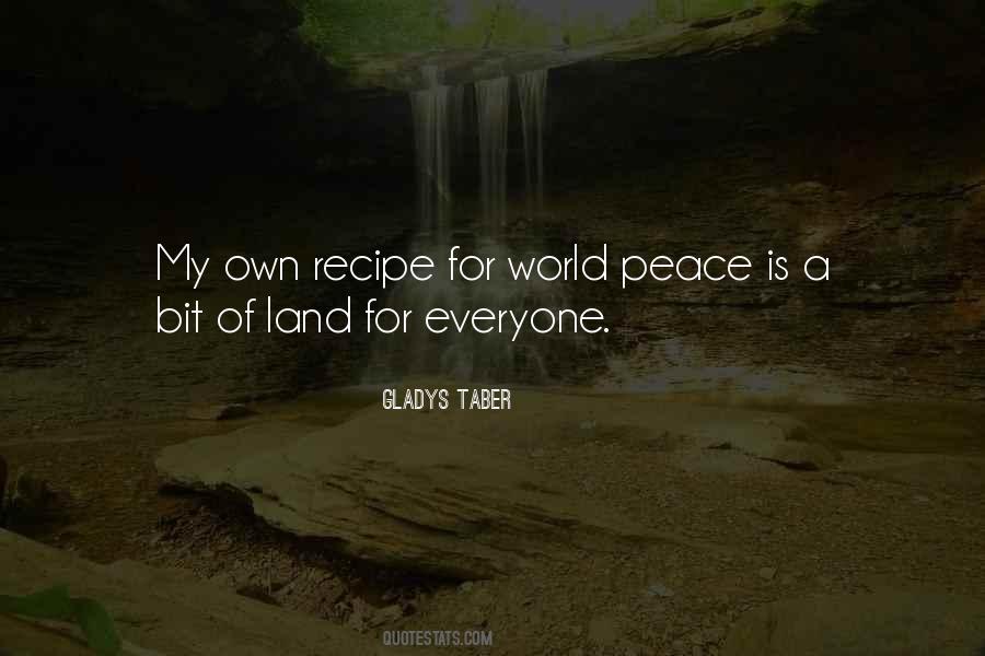 My Own Peace Quotes #1006409