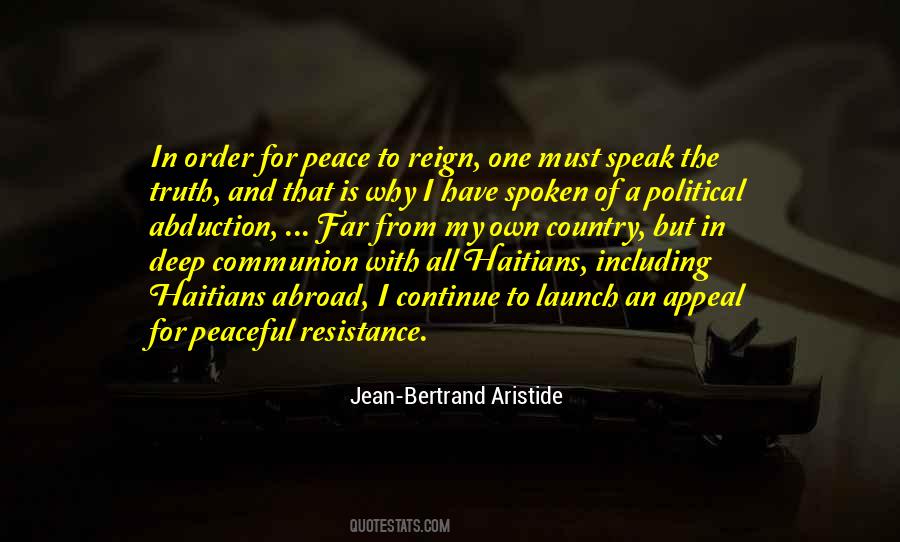 My Own Peace Quotes #1626830