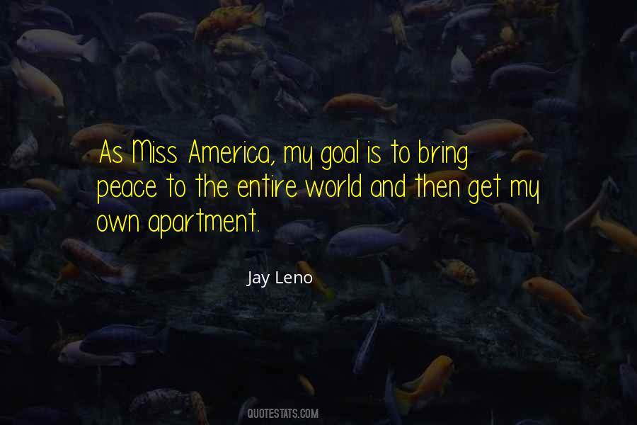 My Own Peace Quotes #1727662