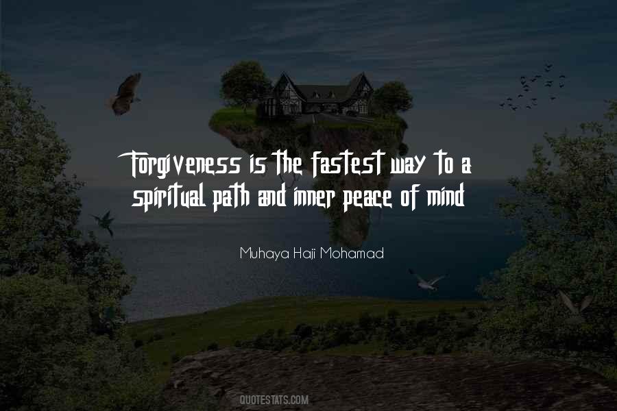 Peace Forgiveness Quotes #127286