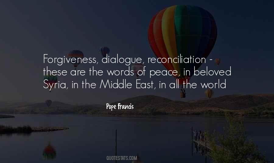 Peace Forgiveness Quotes #480682