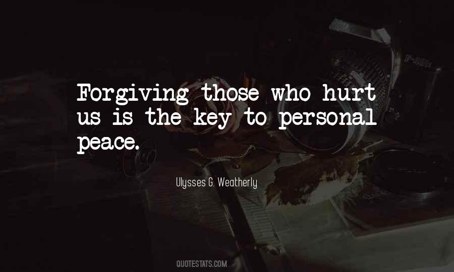 Peace Forgiveness Quotes #623372