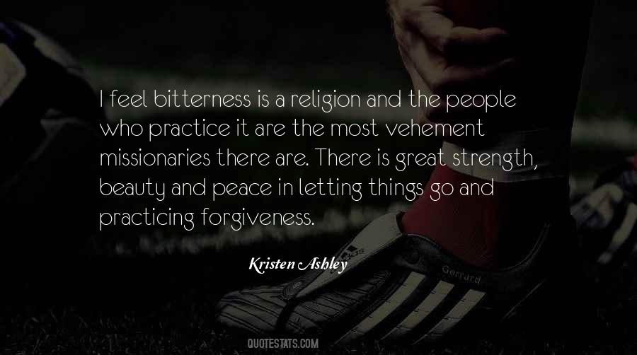 Peace Forgiveness Quotes #771128