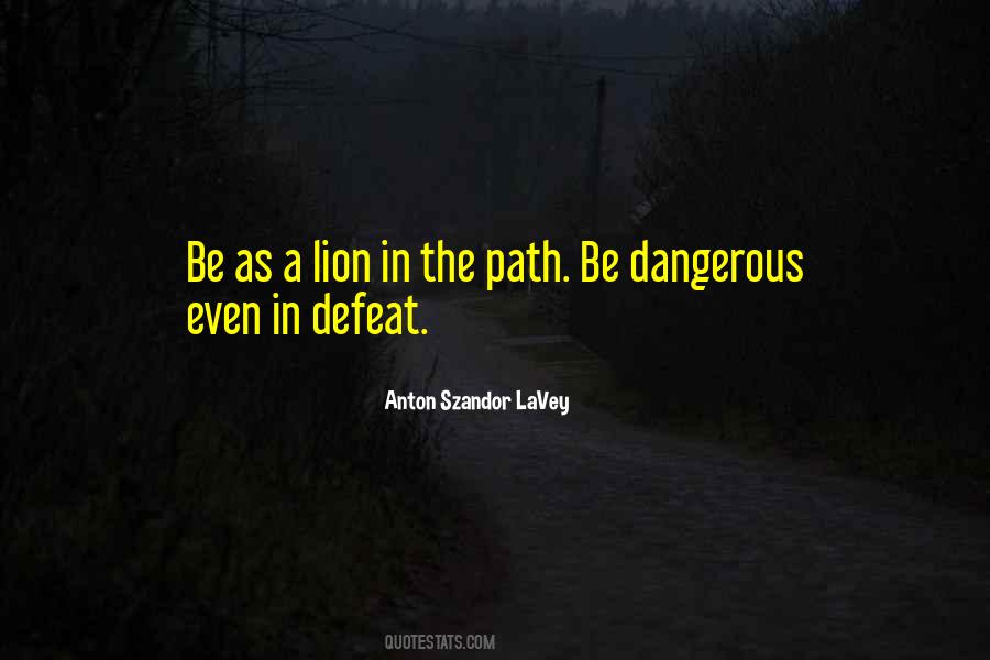 Lion In Quotes #1069646