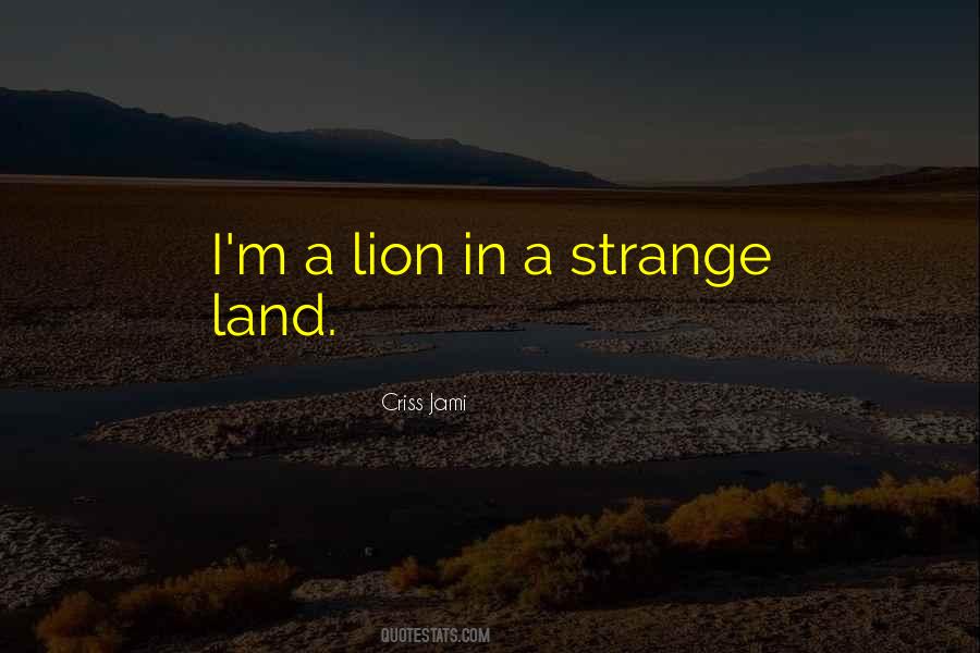 Lion In Quotes #850592