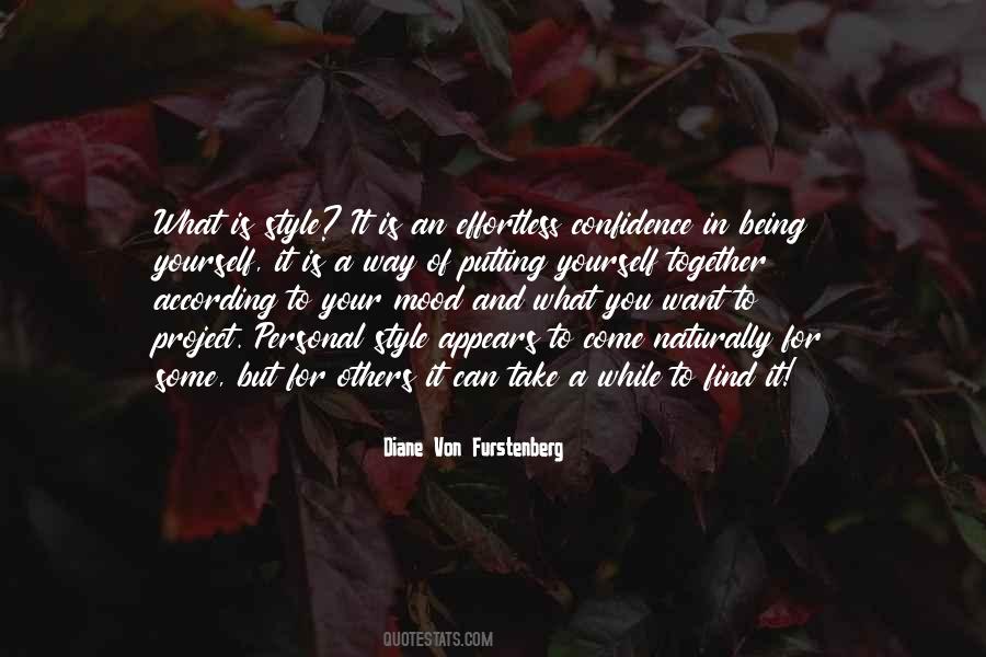 Style Confidence Quotes #1051140