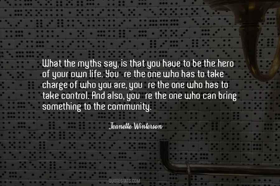 Be The Hero Quotes #153011