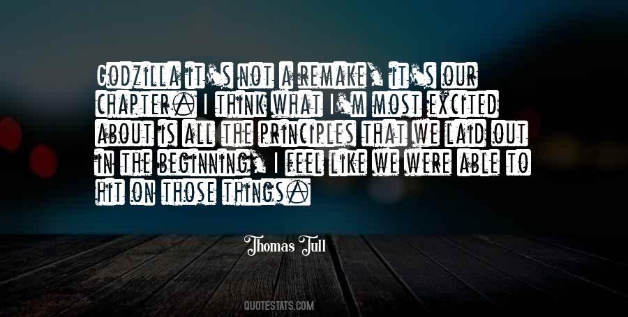 Quotes About Beginning Things #1588820