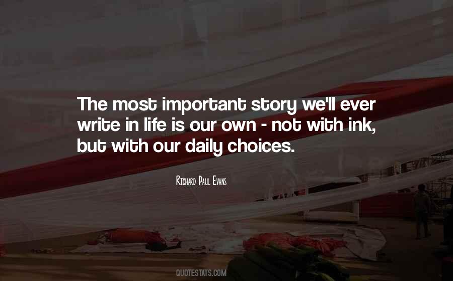 Important Daily Quotes #830364