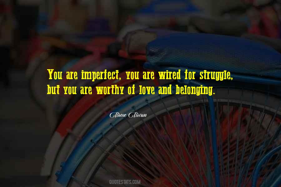 You Are Imperfect Quotes #317673