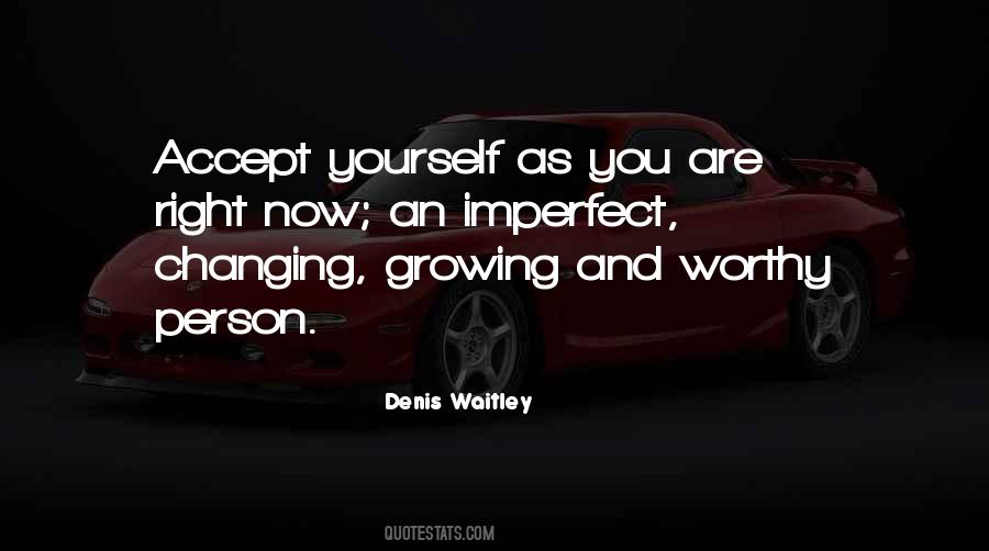 You Are Imperfect Quotes #349976