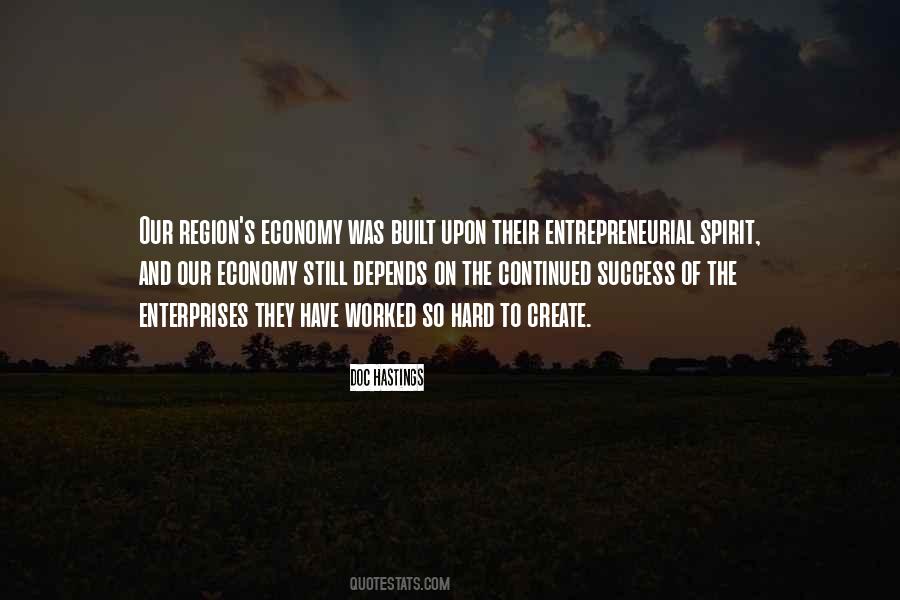 Entrepreneurial Success Quotes #272115