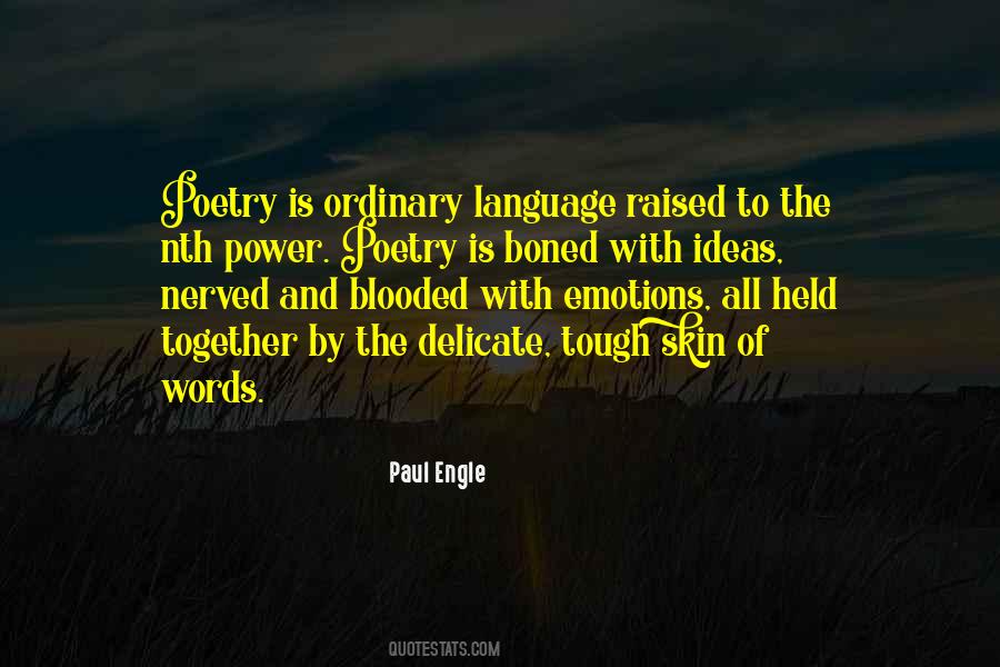 Tough Words Quotes #1562911