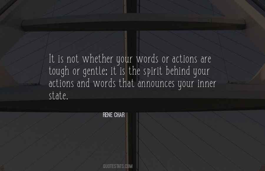 Tough Words Quotes #1574438