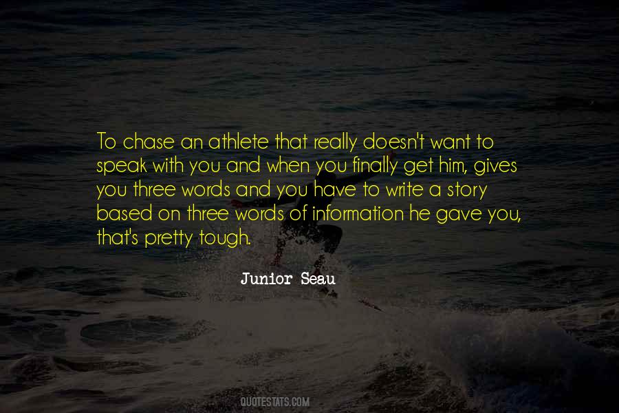 Tough Words Quotes #901303