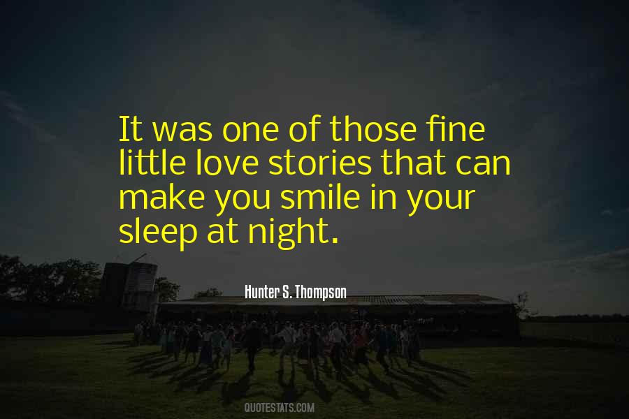 Smile Sleep Quotes #1734910