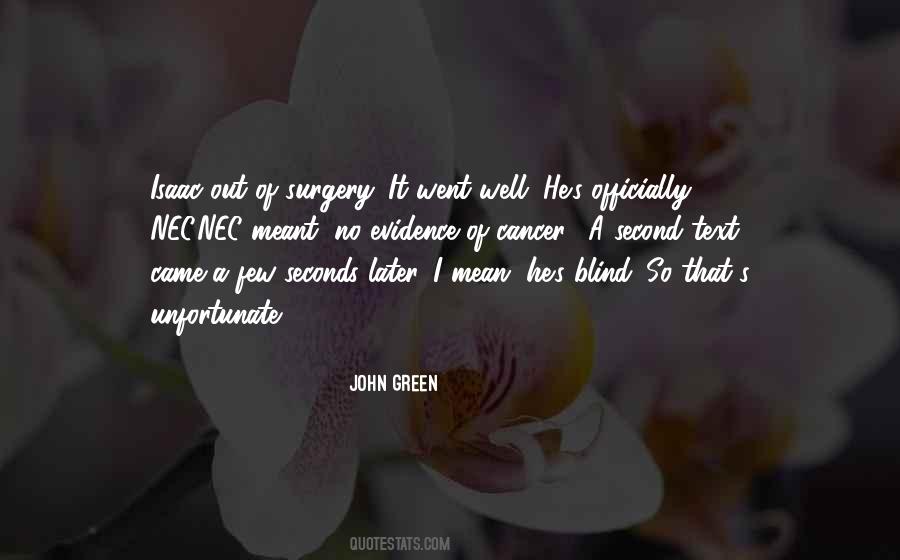 Surgery Went Well Quotes #970903