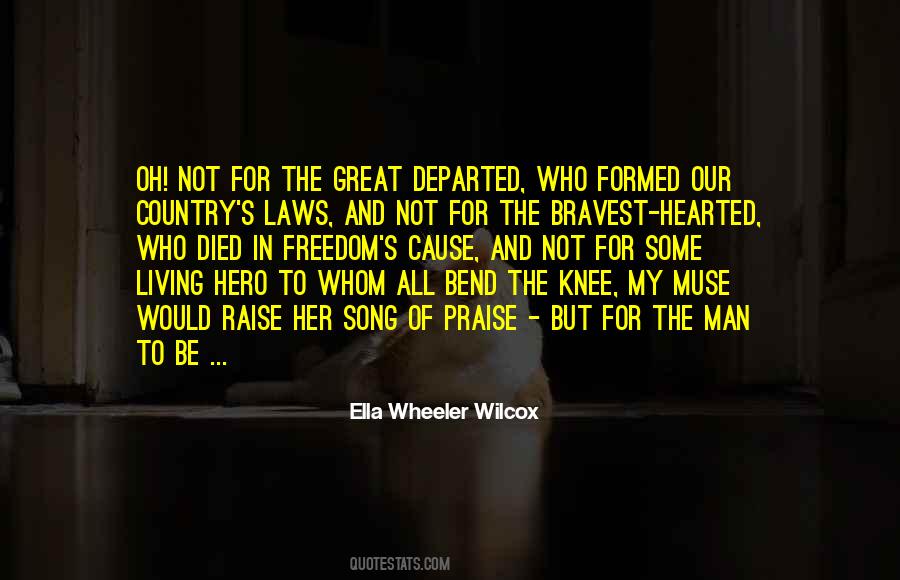 Died A Hero Quotes #1287030