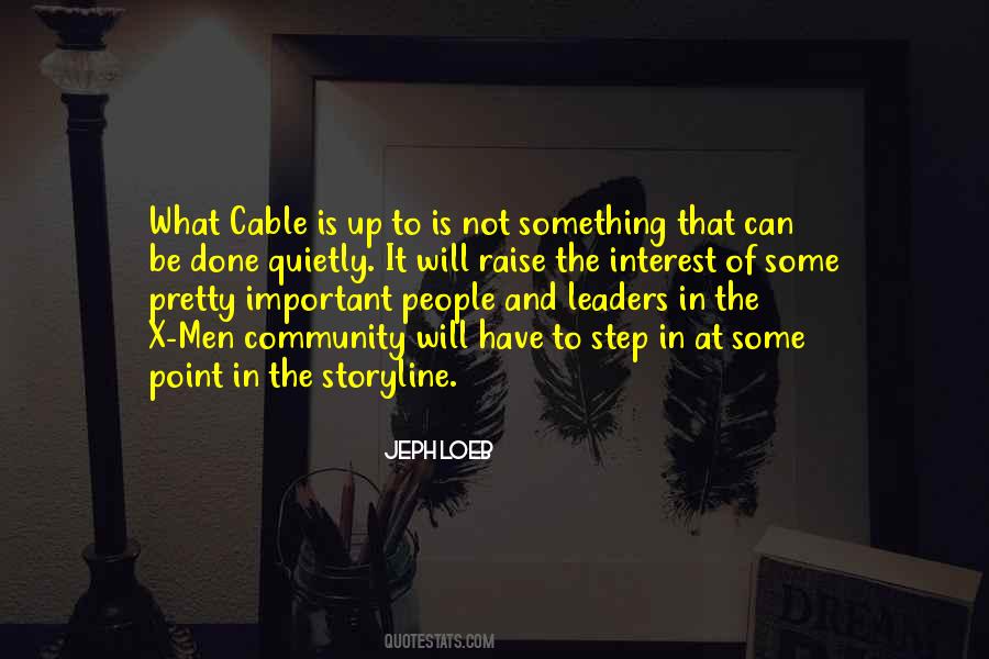 Important Storyline Quotes #1600907